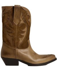 Golden Goose - Wish Star Cowboy Boots - Lyst