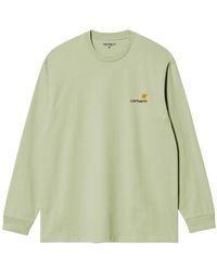 Carhartt - American Script Long Sleeve T-Shirt - Lyst