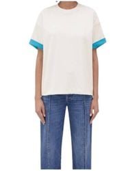 Bottega Veneta - Short Sleeved Crewneck T-Shirt - Lyst
