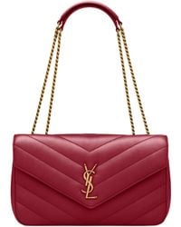 Saint Laurent - Loulou Medium Shoulder Bag - Lyst