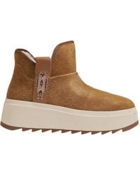 Ash - Round-Toe Ankle Boots - Lyst