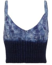 Altuzarra - Sim Tie-Dye Silk Crop Top - Lyst