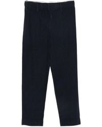 Homme Plissé Issey Miyake - Homme Plissé Issey Miyake Pleated Straight Leg Trousers - Lyst
