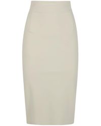 La Petite Robe Di Chiara Boni - High-Waisted Midi Skirt - Lyst