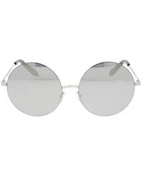 Victoria Beckham - Round Frame Sunglasses - Lyst