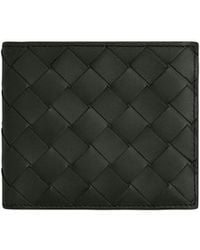 Bottega Veneta - Intrecciato Bi-Fold Wallet With Coin Purse - Lyst