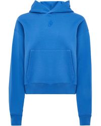 JW Anderson - Logo-Embroidered Hoodie - Lyst