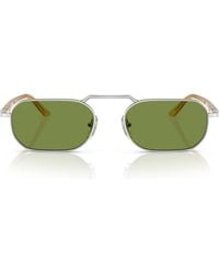 Persol - Rectangular Frame Sunglasses - Lyst