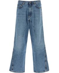 Off-White c/o Virgil Abloh - Half Arrow Twist Slouchy Jeans - Lyst