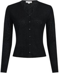 Vince - Long-Sleeved Knitted Cardigan - Lyst