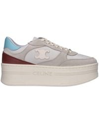Celine - Platform Lace-Up Casual Shoes - Lyst