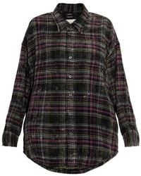 R13 - Plaid-Pattern Button-Down Shirt - Lyst
