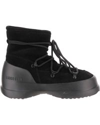 Moon Boot - Luna Logo Embossed Boots - Lyst
