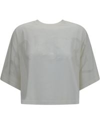 Burberry - Logo-Print Short-Sleeve T-Shirt - Lyst