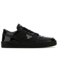 Prada - Downtown Round Toe Sneakers - Lyst