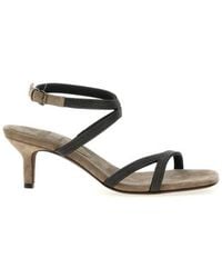 Brunello Cucinelli - High Heel Sandals - Lyst