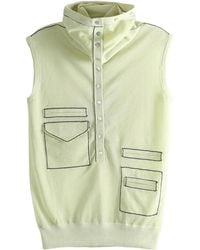 Kiko Kostadinov - Kreiner Sleeveless Knitted Top - Lyst