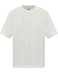 Rick Owens - Crew Neck T-Shirt - Lyst