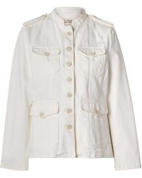 Nili Lotan - Geraldine Denim Jacket - Lyst