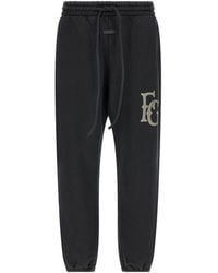 Fear Of God - Logo Patch Drawstring Joggers - Lyst