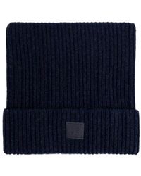 Acne Studios - Ribbed Knit Hat - Lyst