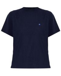 Jil Sander - Logo-Embroidered T-Shirt - Lyst