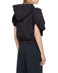 MM6 by Maison Margiela - Cotton Hoodie - Lyst