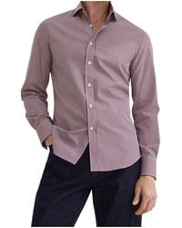 Brunello Cucinelli - Checked Button-Up Shirt - Lyst