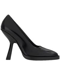 Ferragamo - Shaped Pointed-Toe Pumps - Lyst