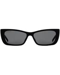 Gucci - Eyewear Rectangle Frame Sunglasses - Lyst