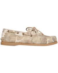SCAROSSO - Morgan Camo Boat Shoes - Lyst