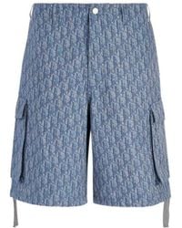 Dior - Oblique Bermuda Cargo Shorts - Lyst