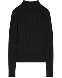 Dries Van Noten - Mock Neck Knitted Jumper - Lyst