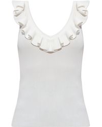 Zimmermann - Ruffled Top - Lyst