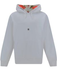 Givenchy - 4G Embroidered Drawstring Hoodie - Lyst