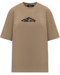 DSquared² - Loose Fit Icon New Generation T-Shirt - Lyst