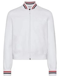 Thom Browne - Browne 65 Intarsia Bomber Jacket - Lyst