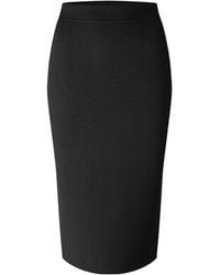 Tom Ford - Solid Color Midi Skirt - Lyst