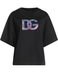 Dolce & Gabbana - Solid-Color T-Shirt - Lyst
