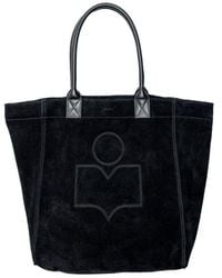 Isabel Marant - Yenky Logo Embroidered Tote Bag - Lyst