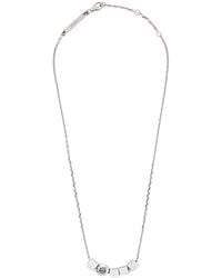 Loewe - Pebble Cube Sterling Necklace - Lyst