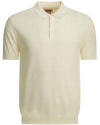 Baracuta - Fine Knit Polo Shirt - Lyst