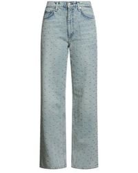 Rag & Bone - Light-Colored Straight-Leg Jeans - Lyst