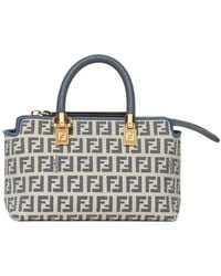 Fendi - By The Way Ff Monogram Mini Tote Bag - Lyst