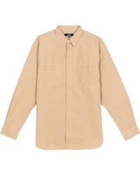 Comme des Garçons - Contrast-Stitch Chest-Pocket Shirt - Lyst