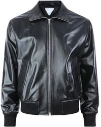 Bottega Veneta - Leather Jacket - Lyst