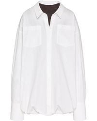 Valentino - Layered Long-Sleeved Shirt Dress - Lyst