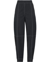 Ganni - Plain Colour Casual Trousers - Lyst