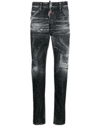 DSquared² - 1964 Distressed Slim-Fit Jeans - Lyst