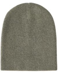 Brunello Cucinelli - Cashmere English-Rib Knit Beanie - Lyst